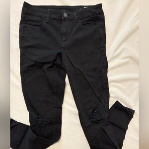 American Eagle Black Skinny Jeans